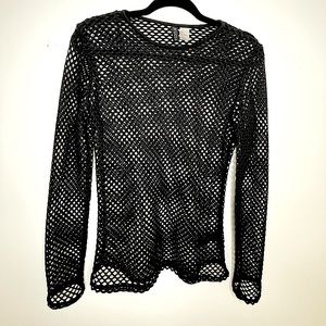 Mesh long sleeve